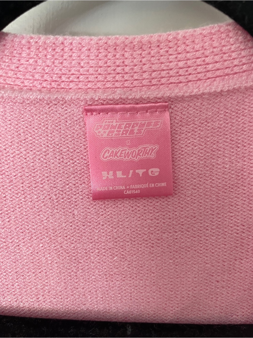 Powerpuff Girls Striped Heart Pocket Cardigan by Cakeworthy - Picture 3 of 6